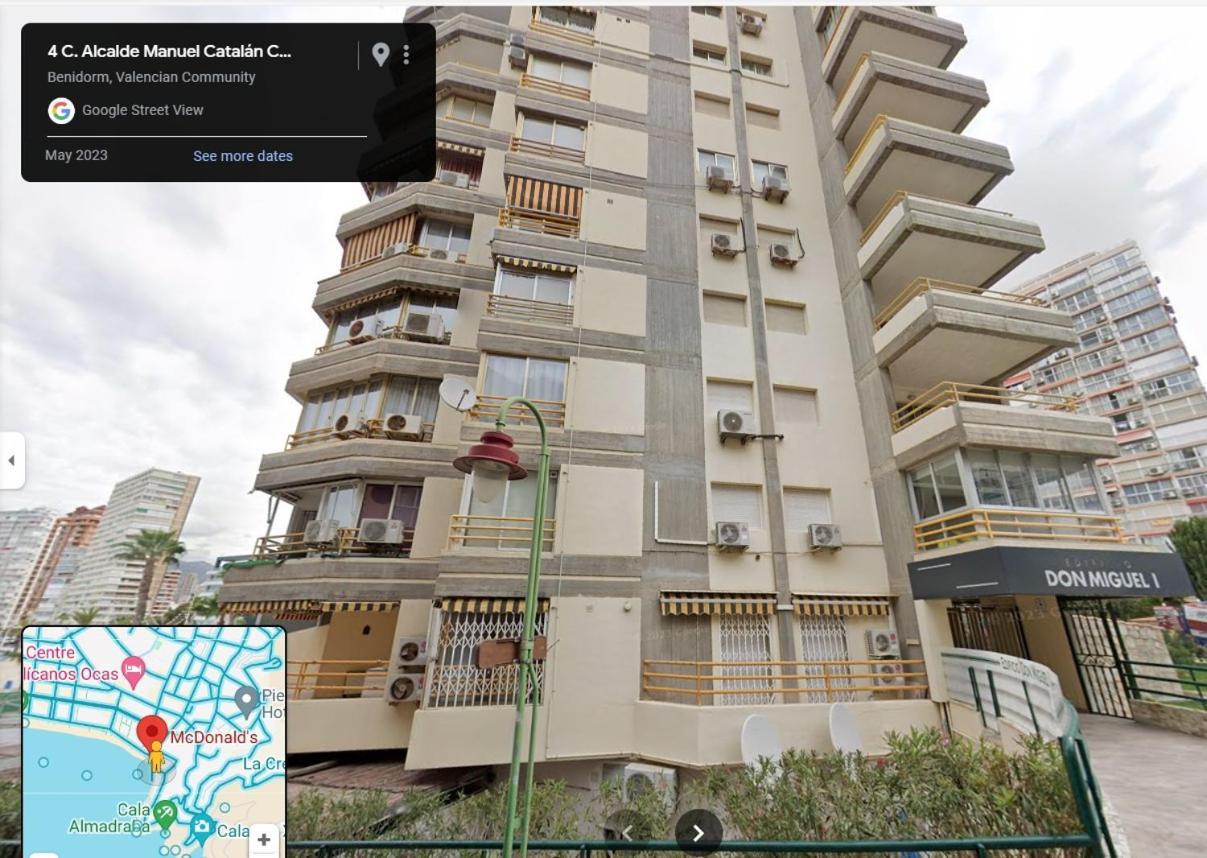Luxurious 2-Bedroom Apt With Stunning Views, 1St Line On Levante Beach, Benidorm Exterior photo